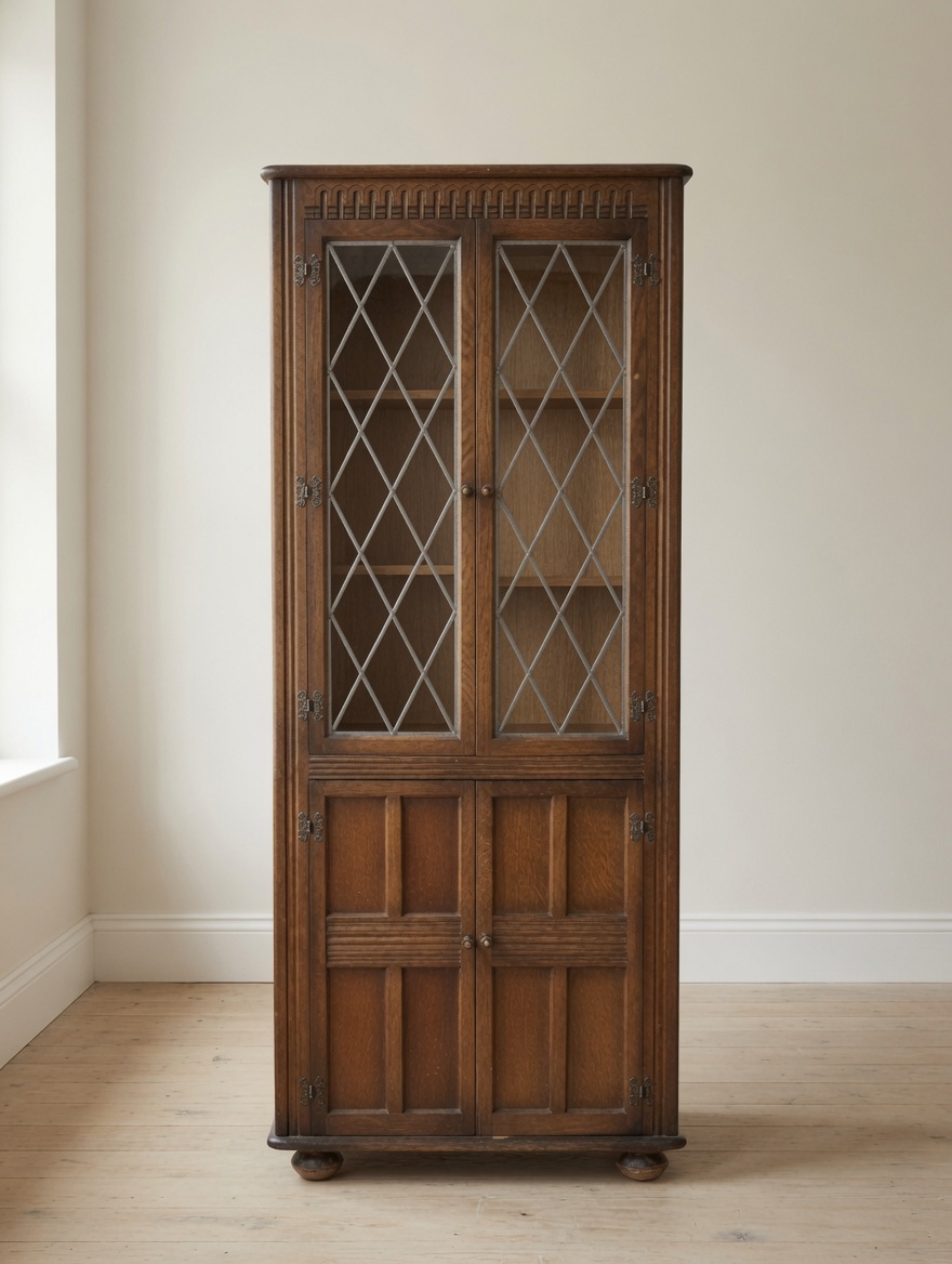 vintage oak corner cabinet vintage oak corner cabinet