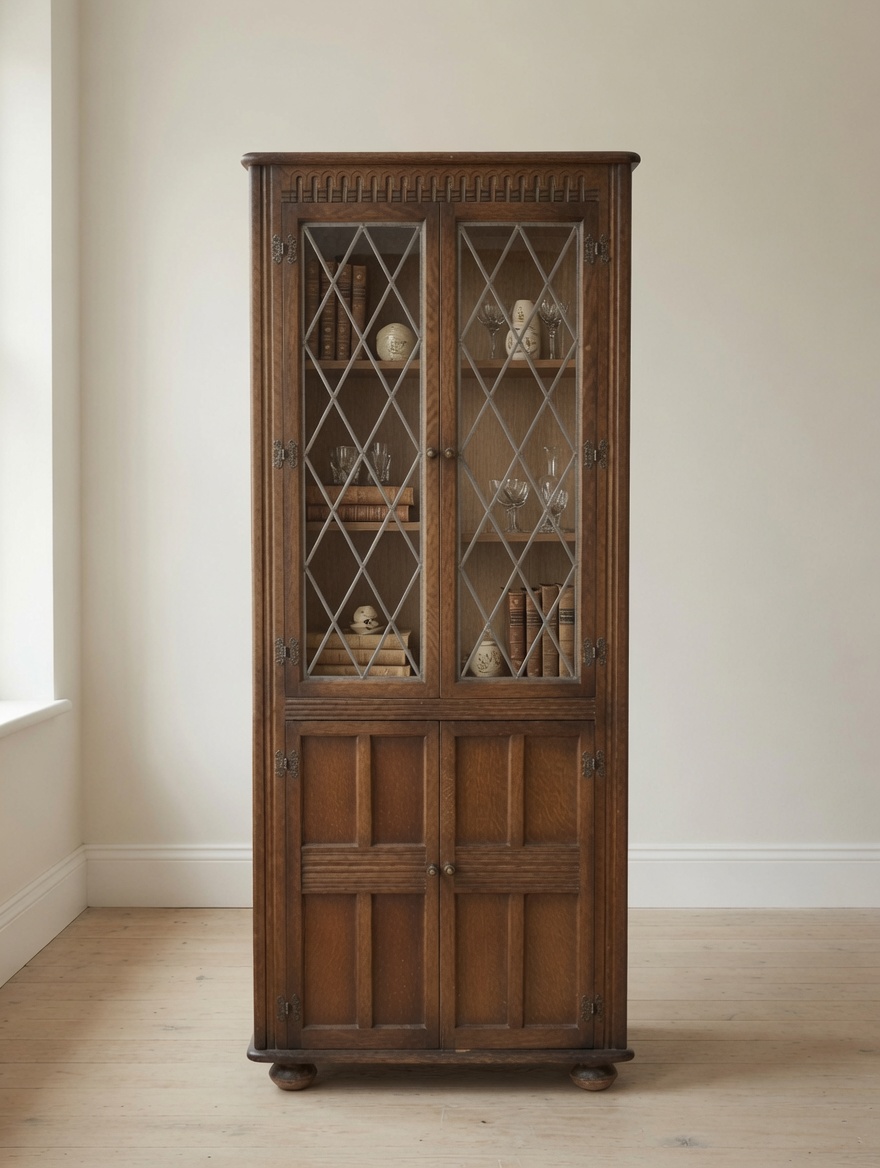 vintage oak corner cabinet vintage oak corner cabinet